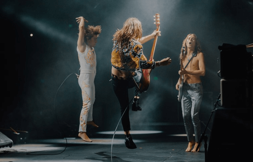 "Greta Van Fleet" на сцене. Новые Лед Зеппелин "Greta Van Fleet" на сцене.