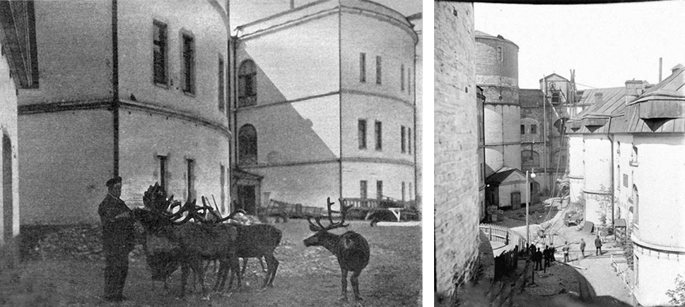 Форт "Александр I". Фотография внутреннего двора.