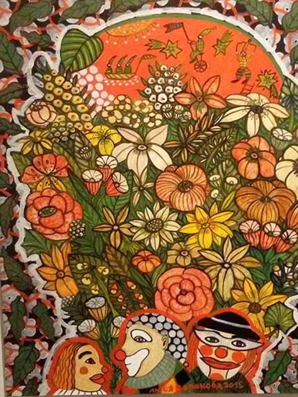 Воронова Л.В., "Цирк - шапито. Радуга"., 2015г. Воронова Л.В., "Цирк - шапито. Радуга"., 2015г.