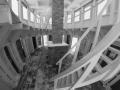 Парк арт-обьектов Никола-ленивец зимой. Обьект Ротонда, вид изнутри. Декабрь 2023